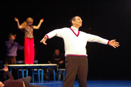 Dancers on stage