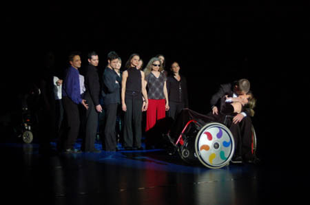 Dancers on stage